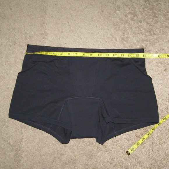 NEW size L TomboyX brand First Line Period 4.5" Trunks Black (1pc) - Picture 2 of 11